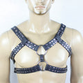 Mens'  Leather BDSM Chest Harness