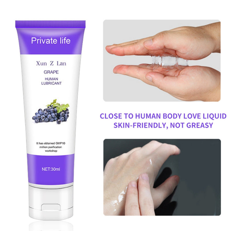 Fruit-Flavored Water-Soluble Lubricant