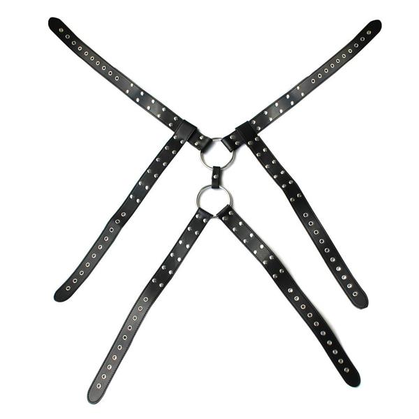 Mens'  Leather BDSM Chest Harness