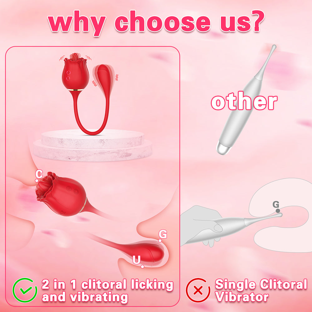Rose Tongue Vibrator