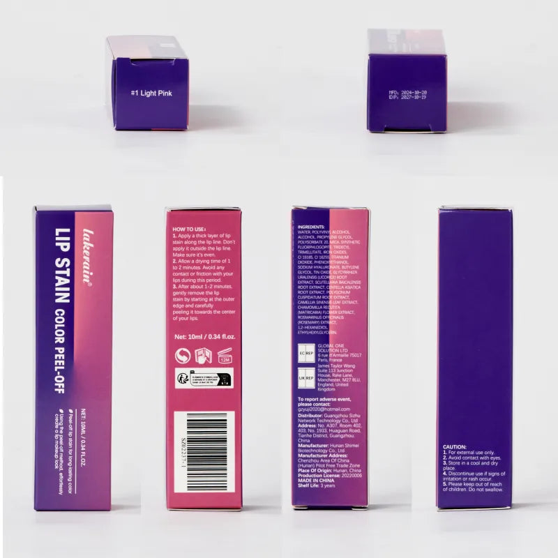 Peel off lip stain