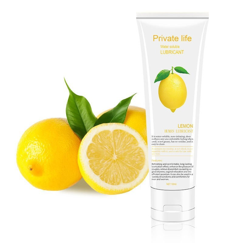 Fruit-Flavored Water-Soluble Lubricant
