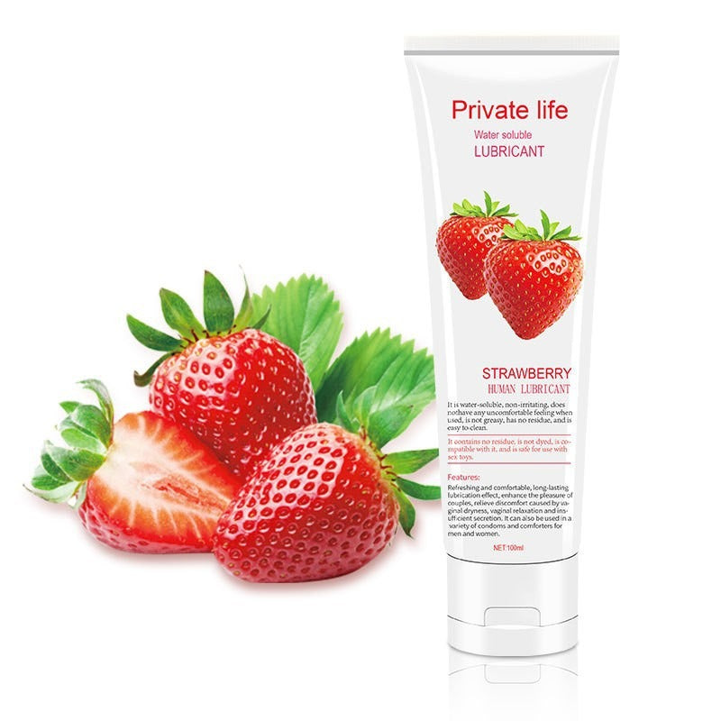 Fruit-Flavored Water-Soluble Lubricant