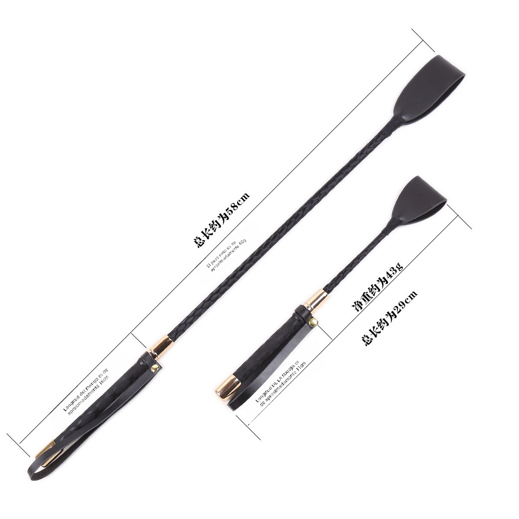 50 Shades Leather Riding Crop